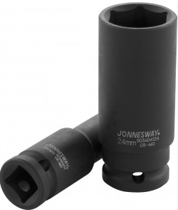 Головка торцевая ударная глубокая 1/2"DR, 22 мм