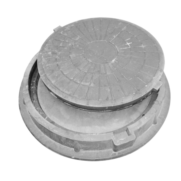 Люк полимер тип Л с двумя крышками 760х110 30кН, 0203-00031 (004-0020)