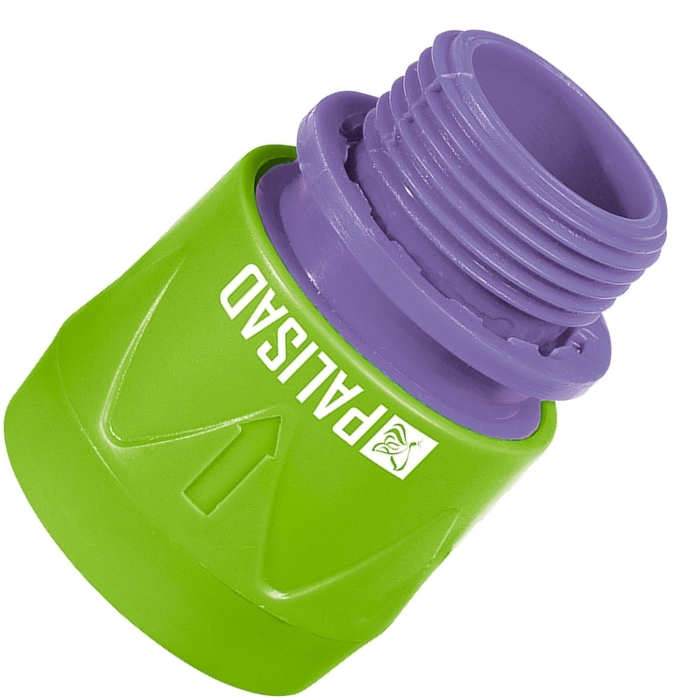 Соединитель пластмассовый быстросъемный, внешняя  резьба PALISAD, 66175, 138177