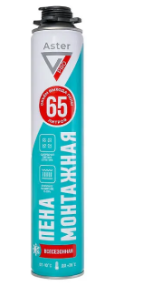 Пена монтажная всесезонная ASTER Professional