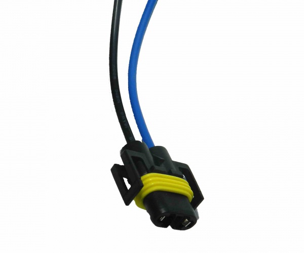 Патрон 2 контакта (под лампу H8-H11) с проводами Nord YADA