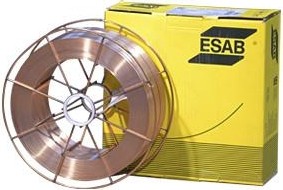 Проволока сварочная омедненная СВ08Г2С ф.1,0мм (5кг) ESAB НАКС