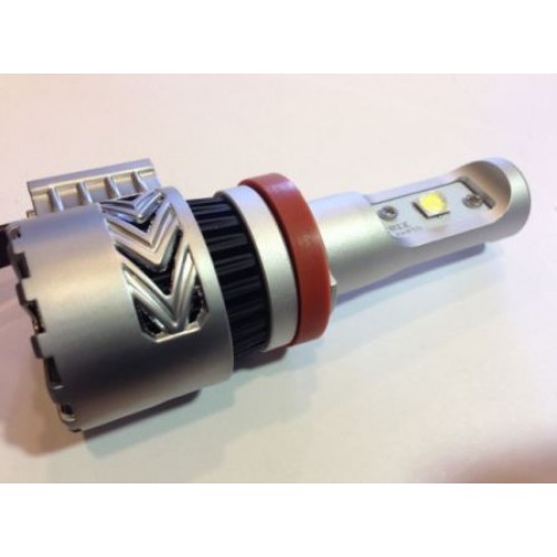 Лампа светодиодная HiVision S1 HB4(9006) 6000K 4000 люмен 12-24В без вентилятора (к-т)