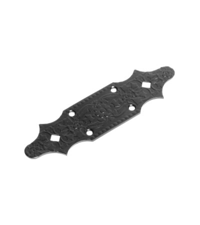 Плаcтина крепежная 180х50 кованая [С] - черный