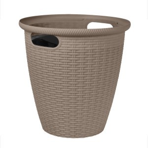 Кашпо InGreen Rattan D 380мм 30л с внутренним горшком 16 л, французский платан