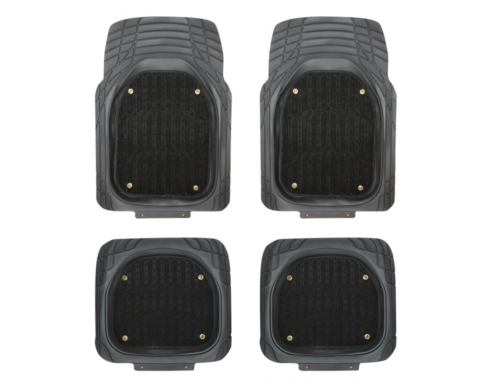 Коврики автомоб. салона PSV DONATOR TS1861P-C (4ч) 76х54 48х50 черный, 129656