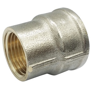 Переходник муфта латунь/никель ДУ40х32 9019-08 Aquasfera