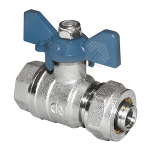Кран AQUALINK шаровый для м/п трубы 16*х1/2* ц.вн. (латунь)