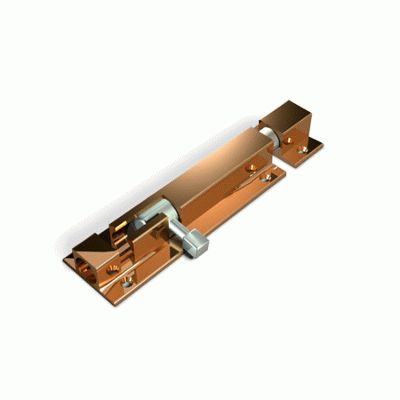 Шпингалет накладной Алекс DB-05-100-AB бронза (500-100-AB), 5695, 144414