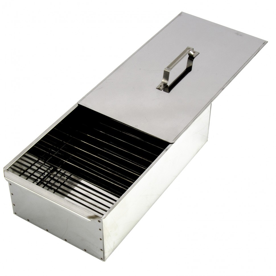 коптильня с поддоном