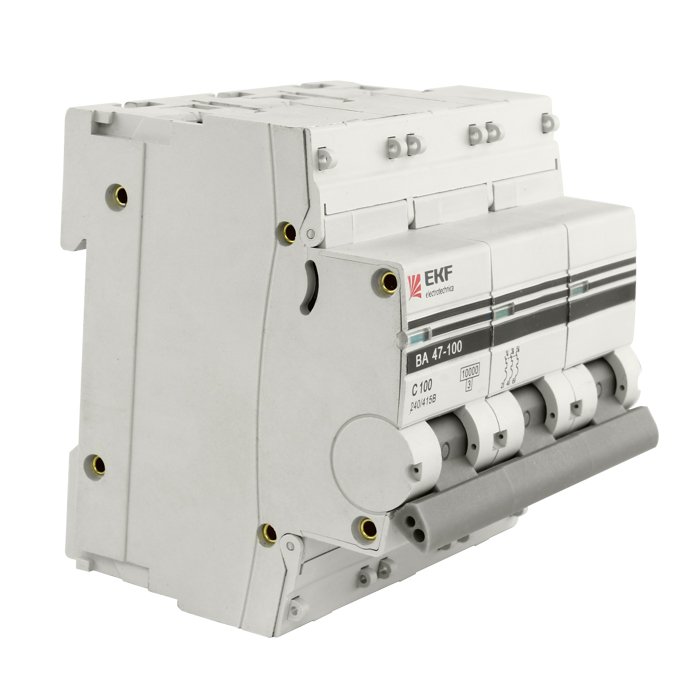 Автомат BA 47-100 3P C100A, 66346      , 991671, mcb47100-3-100c-prc