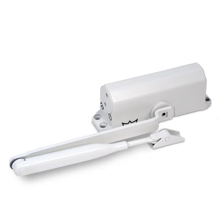 Доводчик дверной Dorma TS 77 EN 4до 120кг белый, корич.