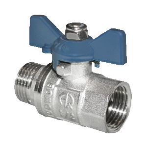 Кран шаровой 3/4 г/ш бабочка