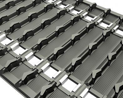 Гусеница для снегохода длинная (006000)