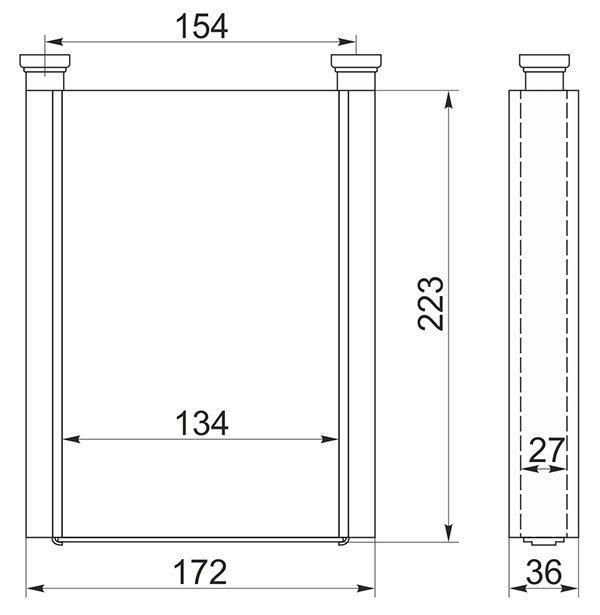 Радиатор отопителя салона TOYOTA ST-TYA1-395-0 VITZ, PLATZ, PROBOX
