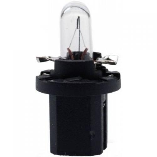 Лампа 12V 1,2W NARVA с черным патроном (В8,3d) 17035,17036