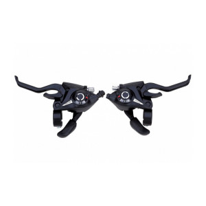 Переключатель рулевой (шифтер) в сб. с торм.ручкой Sunrun SL-KD-80 лев/пр, 3*7ск