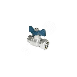 Кран AQUALINK шаровый для м/п трубы 20*х3/4* ц.нар. (латунь)