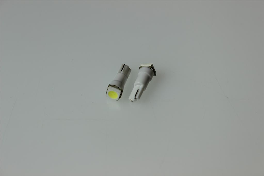 Лампа-диод 12V T5-02 (1SMD) W1,2W W2.0x4.6d  Nord Yada