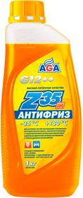 Антифриз AGA Z35M, оранжевый, G-12++,  -35С, 1кг