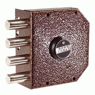 Замок накладной тяжелый СЕНАТ ЗНС2-5б-о047, 4695, 74482