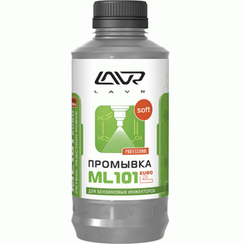 Промывка инжекторных систем с раскоксовывающим эф-ом LAVR (ML-101) 1л., Ln 2001.