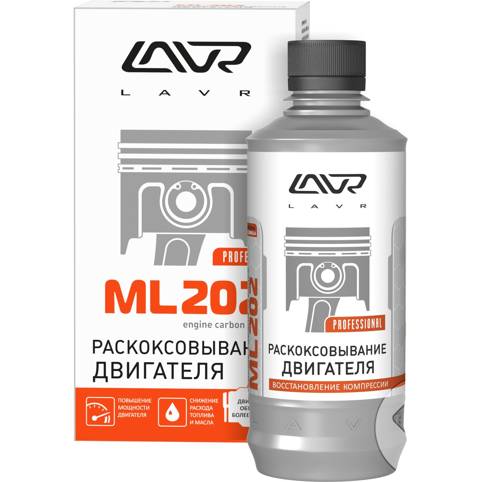 Жидкость для раскоксовывания двигателя 0,330л. ML-202к-т(LN2504), Ln 2504