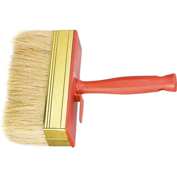 Кисть-ракля, 40 х 140 мм, натур. щетина, пластмас. корпус, пластмас. ручка, 84123, 145625