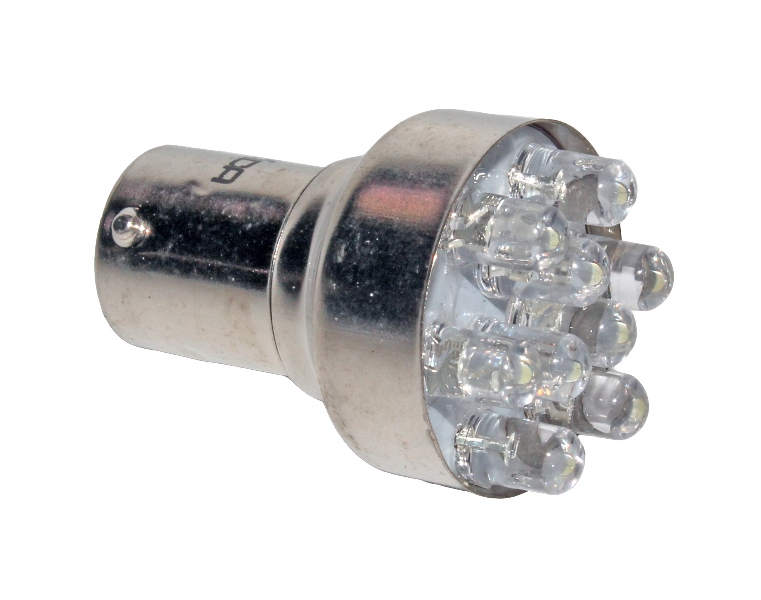 Лампа-диод 12V S25 (9 LED) BA15S Nord Yada