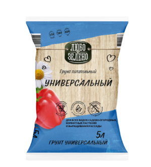 Грунт универсальный ЛЮБО-ЗЕЛЕНО 5л