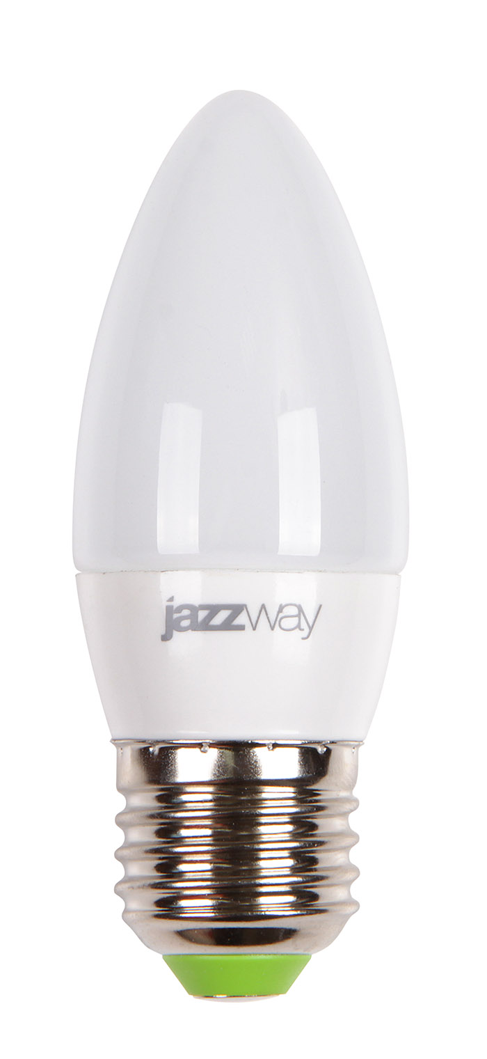 Лампа JAZZWAY LED C37 7w E27 5000K 560 Lm SP NEW, 135734     , 1027849-2