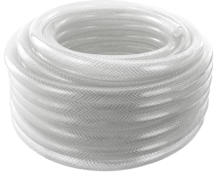 Шланг для воды садовый QUATTRO ELEMENTI Cristallino 5-8 25м, армированный, толщ.стенки 3,0мм, 122052     , 246-937