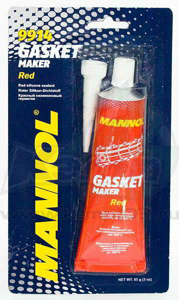 Герметик-прокладка красный Mannol 300C 85 гр, 991405