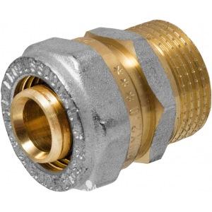 Соединитель (патрубок) 20х3/4" ц/ш RC, MP-У