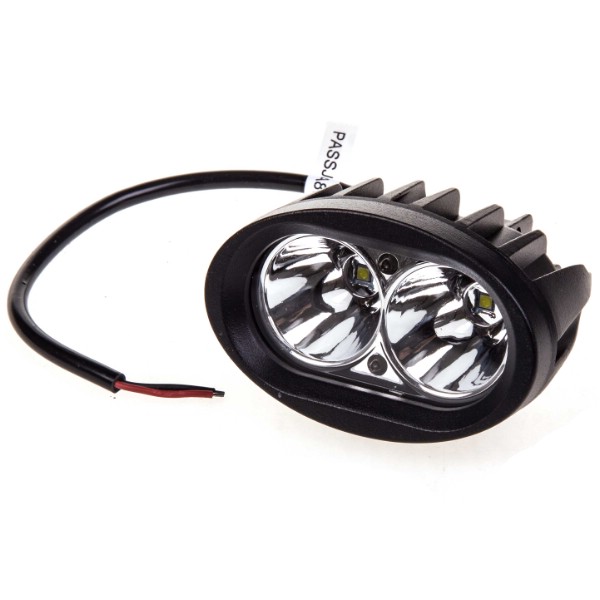 Фара светодиодная SKYWAY OFF ROAD 340x30мм прямоугольная 12V-24V 20W 8 диодов, 54-20W.S07201050, 130276