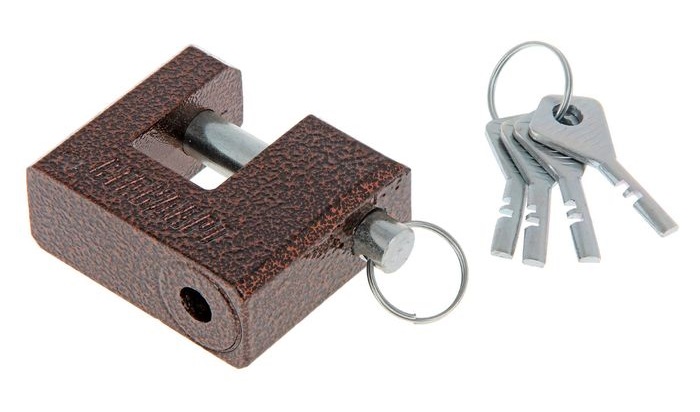 Замок навесной НВХ70мм, НВХ970 ВС2-3-02С, 996, 74960