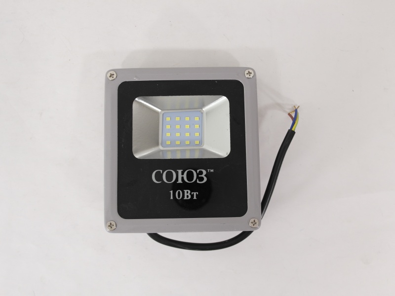 Прожектор светодиодный СОЮЗ (NEOX) 10Вт SFLSLED-SMD-10-865-GR-IP65, 126076     , 405249 0131, СДО-1065