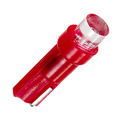 Лампа-диод 12V T5 W2,0x4,6D RED Маяк