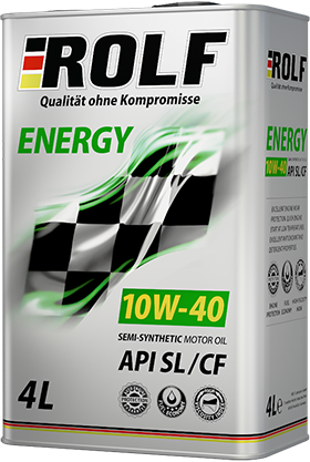 Масло моторное ROLF Energy SAE 10W40 API SL_CF 4л