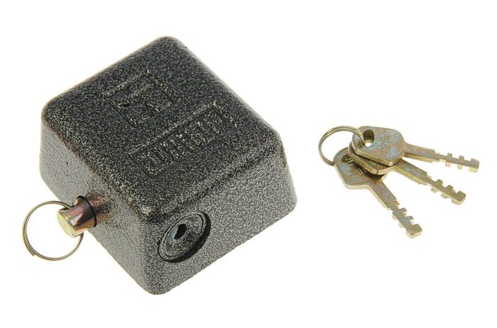 Замок навесной BC 2-10-01C KD-80 АЛЛЮР, 982, 53164