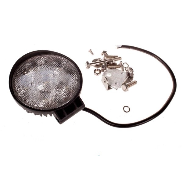 Фара противотуманная KS-WR009F-BG OFF - Road, 9 диодов, 27W,рассеиваемый свет, 115x55x130мм,12-24V, , 131897