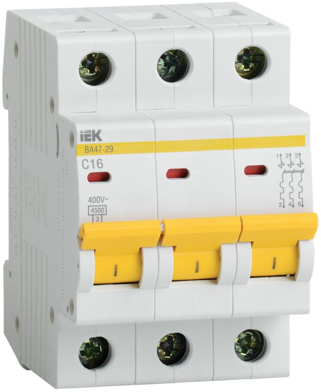 Автомат ВА 47-29-47-63 3Р С50 MVA, 41862      , SQ0218-0024, 702002