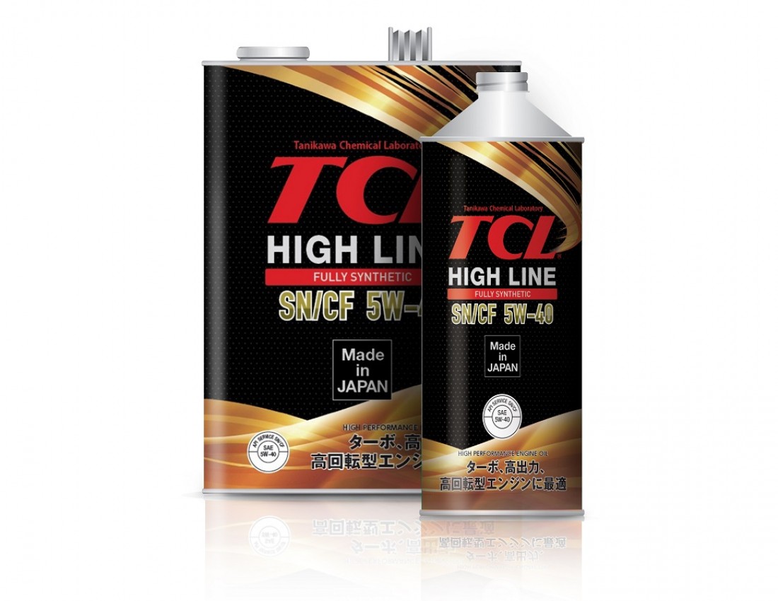 Масло моторное TCL zero High Line, Fully Synth, SN_CF, 5W40 1л