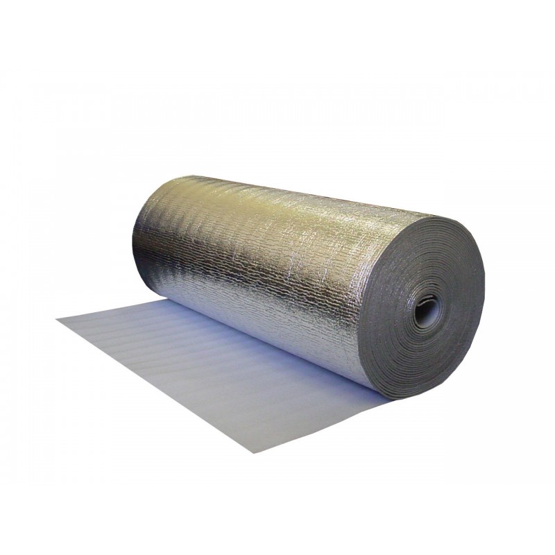 Шумоизоляция с фольгой Тепофол 2мм, шир. 1,2м