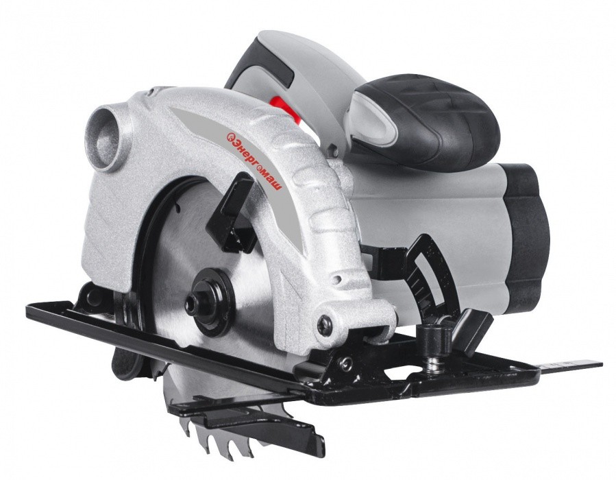 Пила циркулярная 1300Вт,диск 160х20мм, пропил-55мм, БЛОК.ШПИНД,подкл.к пылес. Энергомаш