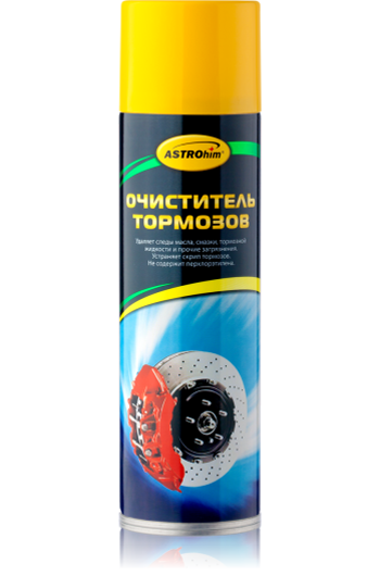 Очиститель деталей тормозов и сцепления антискрип, аэрозоль, 650мл, Ас-4306