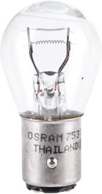 Автолампа P21/5W (BAY15d) 24V OSRAM /10/50/200 HIT