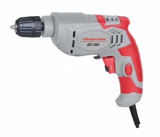 Дрель эл.безударная Энергомаш 500Вт, 4000об/мин, регулятор оборотов, б/заж.патрон 10мм Дрель эл.безударная Энергомаш 500Вт, 4000об/мин, регулятор оборотов, б/заж.патрон 10мм