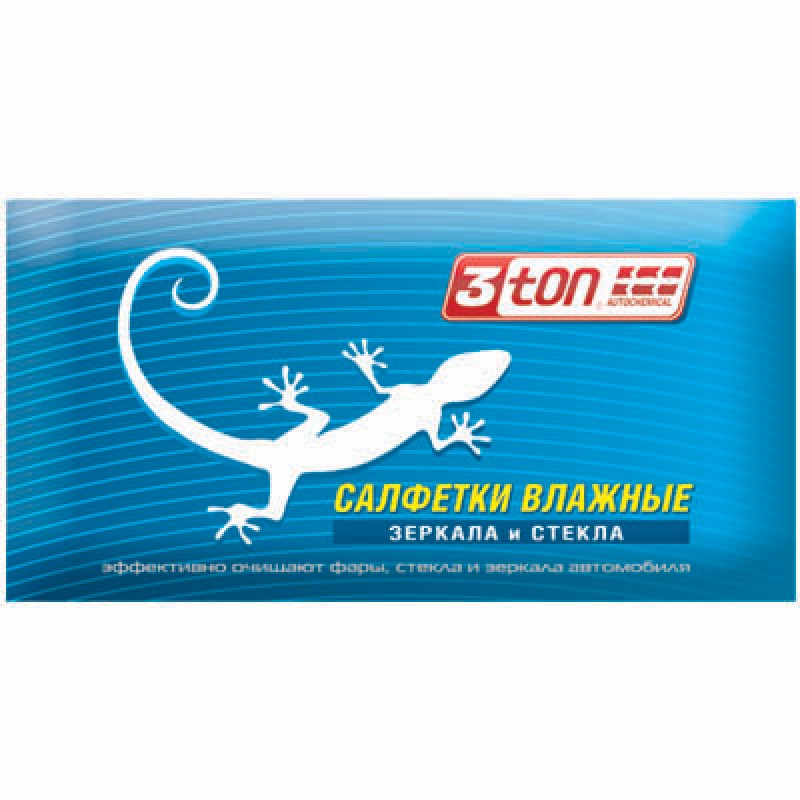 Салфетки влажные для зеркал и стекол ТХ 201, 52176