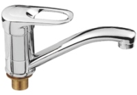 Смеситель ACCOONA для кухни однорукий средний излив с гайкой ф40 A4240